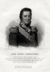 Jean Henri Dombrowski, polnischer Militärkommandant, 1845