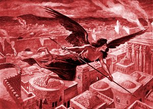 Die Erschlagung der Assyrer, von Tissot - Bibel von James Jacques Joseph (after) Tissot