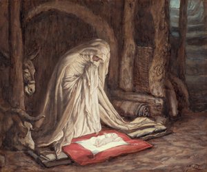 Geburt unseres Herrn Jesus Christus, Illustration für Das Leben Christi, ca. 1886-94