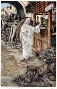 Christus ruft Matthäus, den Zöllner, um 1890