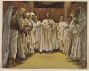 Christus mit den zwölf Aposteln, Illustration für Das Leben Christi, ca. 1886-96