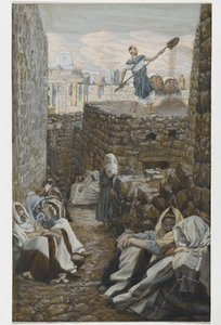 Er, der sein Weizen winnert, Illustration aus Das Leben unseres Herrn Jesus Christus
