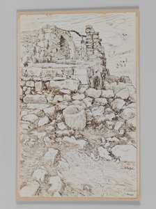 Jobs Brunnen, Illustration aus Das Leben unseres Herrn Jesus Christus von James Jacques Joseph Tissot