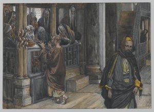 Judas geht, um die Juden zu finden, Illustration aus Das Leben unseres Herrn Jesus Christus, 1886-94 von James Jacques Joseph Tissot