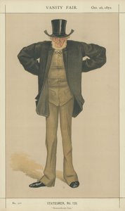Herr Joseph Cowen von James Jacques Joseph Tissot