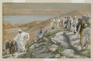 Die Einsetzung der zwölf Apostel, Illustration aus Das Leben unseres Herrn Jesus Christus von James Jacques Joseph Tissot