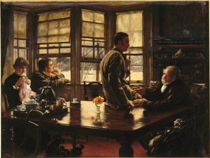 Gleichnis vom verlorenen Sohn: die Abreise, 1880