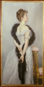 Porträt der Vicomtesse de Montmorand, 1889