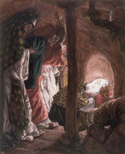 Die Anbetung der Weisen, Illustration für Das Leben Christi, ca. 1886-94