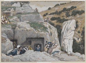 Das Versteck der Apostel, Illustration aus Das Leben unseres Herrn Jesus Christus, 1886-94