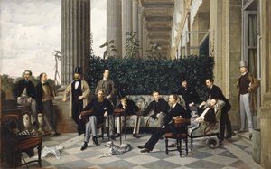 Der Kreis der Rue Royale, 1868