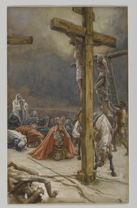 Das Bekenntnis des heiligen Longinus, Illustration aus Das Leben unseres Herrn Jesus Christus, 1886-94