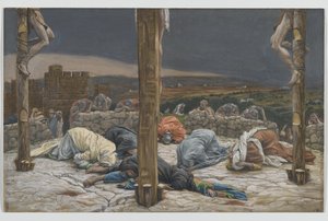 Das Erdbeben, Illustration aus Das Leben unseres Herrn Jesus Christus, 1886-94