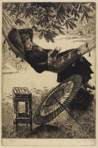 Die Hängematte von James Jacques Joseph Tissot
