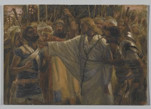Die Heilung des Malchus, Illustration aus Das Leben unseres Herrn Jesus Christus, 1886-94