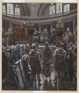 Das Morgenurteil, Illustration aus Das Leben unseres Herrn Jesus Christus, 1886-94