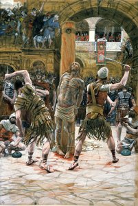 Die Geißelung, Illustration für Das Leben Christi