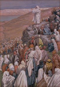 Die Bergpredigt, Illustration für Das Leben Christi, ca. 1886-96 von James Jacques Joseph Tissot