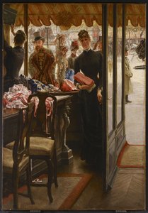 Das Ladenmädchen, 1883-85 von James Jacques Joseph Tissot