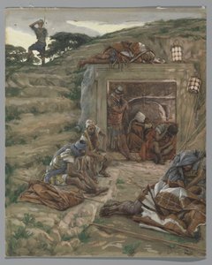 Die Wache am Grab, Illustration aus Das Leben unseres Herrn Jesus Christus, 1886-94