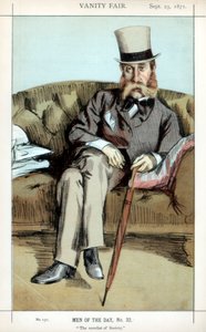Der Romanautor der Gesellschaft, 1871 von James Jacques Joseph Tissot