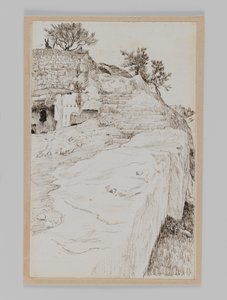 Gräber im Tal von Hinnom, Illustration aus Das Leben unseres Herrn Jesus Christus von James Jacques Joseph Tissot