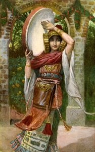 Jephthahs Tochter von J. James Tissot - Bibel