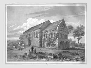 St. Nikolaus Kirche, Barfreston, spätes 19. Jahrhundert von James Kellaway Colling