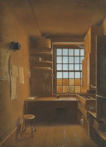 Innenansicht einer Lotterie von James Kidder