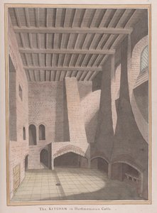 Burg Herstmonceux, East Sussex: Die Küche von James Lambert  of Lewes
