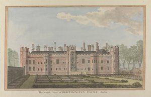 Herstmonceux Castle, East Sussex: Die Nordfront