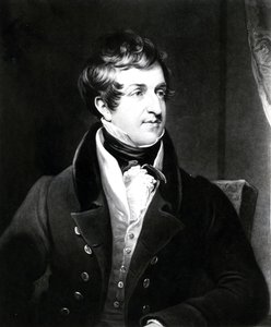 John Cam Hobhouse, Druck von Charles Turner, 1834 von James Lonsdale
