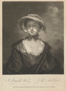 Catherine Chambers (geb. Moore) von James McArdell