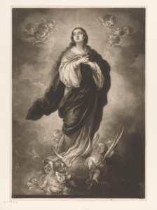Maria von der Unbefleckten Empfängnis von James McArdell