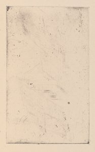 [76] Eindrücke von annullierten Platten von Whistler - Der Muff von James Abbott McNeill Whistler