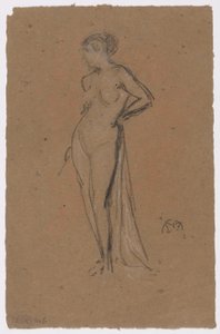 Eine nackte Figur von James McNeill Whistler