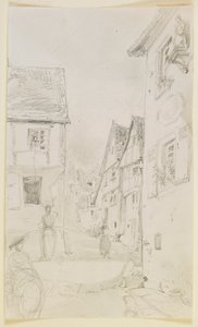 Eine Straßenszene von James Abbott McNeill Whistler