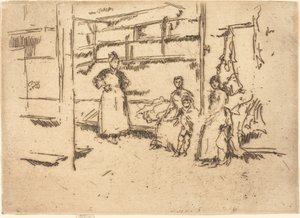 Nach dem Verkauf, Hounsditch von James Abbott McNeill Whistler