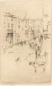 Alderney Straße von James Abbott McNeill Whistler