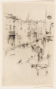 Alderney Straße von James Abbott McNeill Whistler