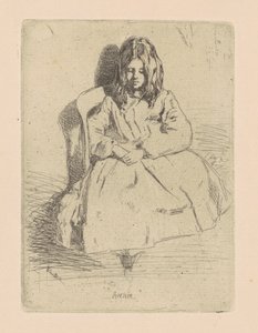 Annie, sitzend
