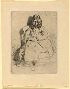 Annie, sitzend von James Abbott McNeill Whistler