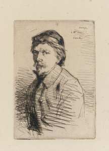 Auguste Delatre von James Abbott McNeill Whistler
