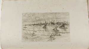 Battersea Reach von James Abbott McNeill Whistler