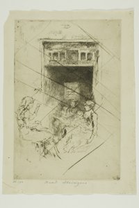 Perlenfädler von James Abbott McNeill Whistler