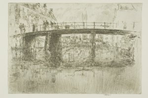 Brücke, Amsterdam von James Abbott McNeill Whistler