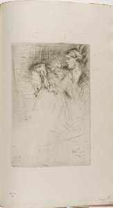 Haare bürsten von James Abbott McNeill Whistler