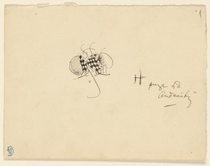 Schmetterling mit karierten Flügeln
