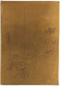 Stornierte Druckplatte für <em>Der kleine Mast</em>