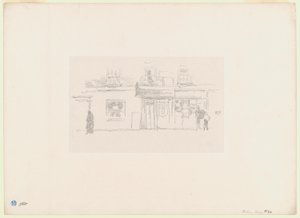 Chelsea-Läden von James Abbott McNeill Whistler